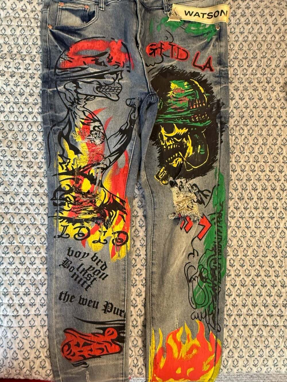 Watson graphic jeans size 34